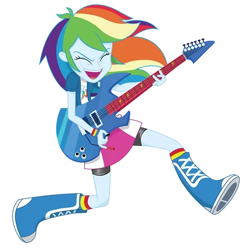 ragazza equestre, ragazza equestre, rainbow dash girl, rainbow dash equestre girl, ragazza equestre rainbow rock