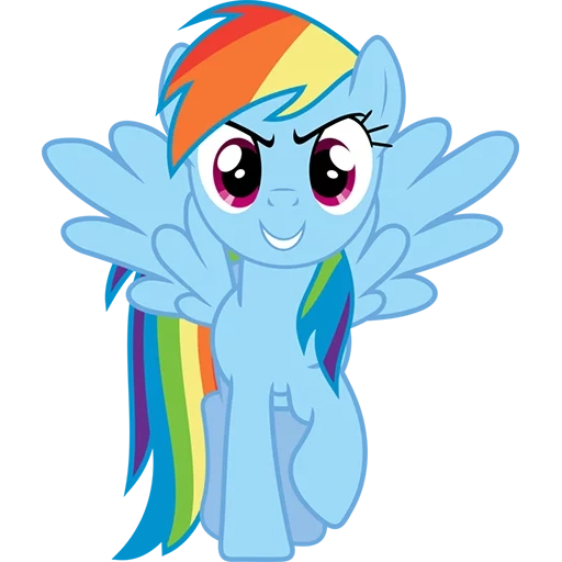 rainbow dash, rainbow dash, rainbow dash, lindo pony rainbow dash, pony rainbow dash se ríe de un fondo transparente