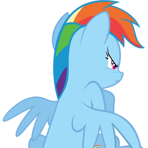 rainbow dash, rainbow dash, reinbou dash shock, pony reinbou dash, reinbou dash profile