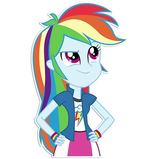 rainbow dash, rainbow goose, rainbow dash equestrian, rainbow dash equestrian girls school, rainbow dash marshmallow breeze equestrian girl