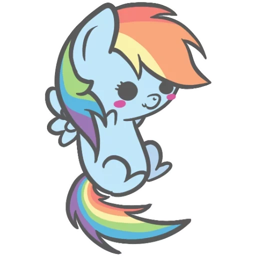 rainbow dash, чиби пони радуга, бэби рейнбоу дэш, рейнбоу дэш чиби, пони радуга дэш чиби