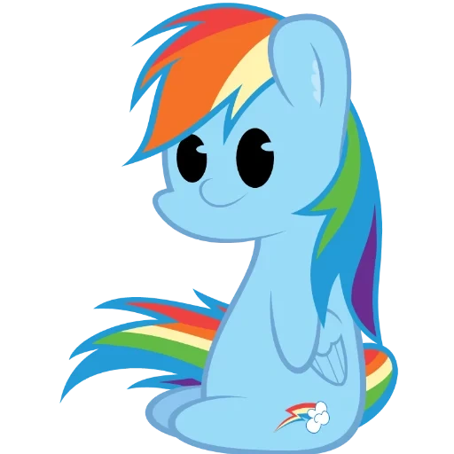 rainbow dash, rainbow dash, rainbow reinbow dash, profil reinbou dash, semoga sedikit pelangi kuda poni dasbor