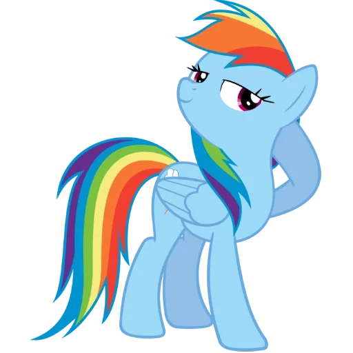 tiret arc-en-ciel, poney rainbow dash, pony reinbou dash, grive reinbou dash, tail reinbou dash