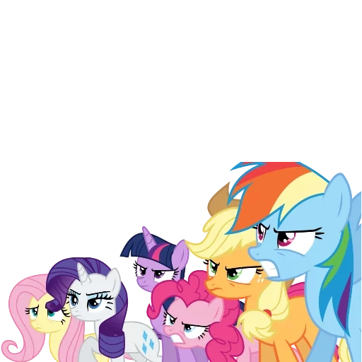 the pony, mane 6, min six, the rainbow pony, freundschaft ist ein wunder