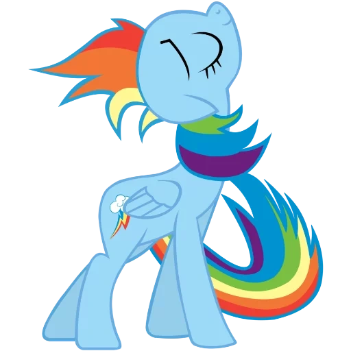 rainbow dash, rainbow dash, hermano del arco iris, cola de arco iris, rodichi rainbow dash