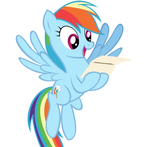 tiret arc-en-ciel, poney rainbow dash, pony reinbou dash, reinbow dash poney sourire, reinbow dash growth complete pony