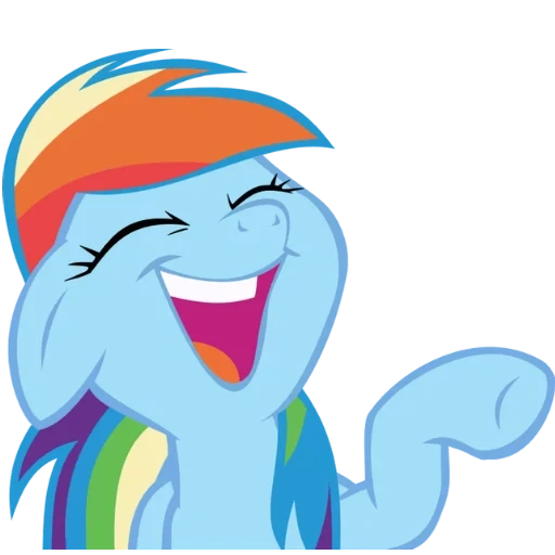 rainbow dash, rainbow dash, rainbow dash, der regenbogen lacht, mlp evil rainbow dash