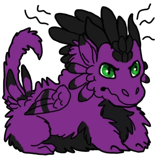 naga, naga itu lucu, roboditron, night fury dragon, naga ungu