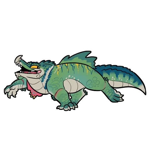 crocodile, crocodile, bon crocodile, personnage de crocodile, crocodile d'alligator