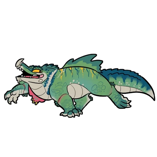 crocodile, gammy crocodile, good crocodile, crocodile character, alligator crocodile