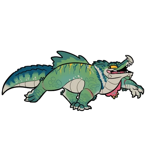 crocodilo, bom crocodilo, caráter de crocodilo, crocodilo de jacaré, ilustração de crocodilo
