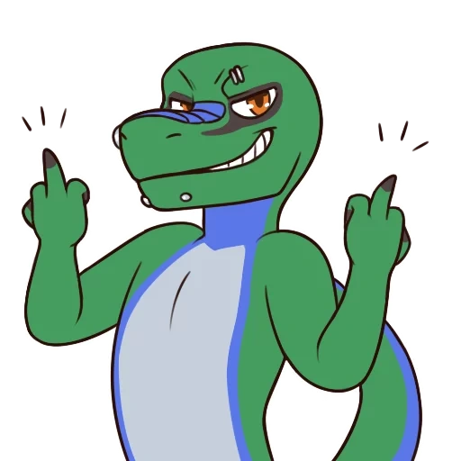 anime, crocodile, lézard iguane, crocodile d'apachan, crocodile d'alligator