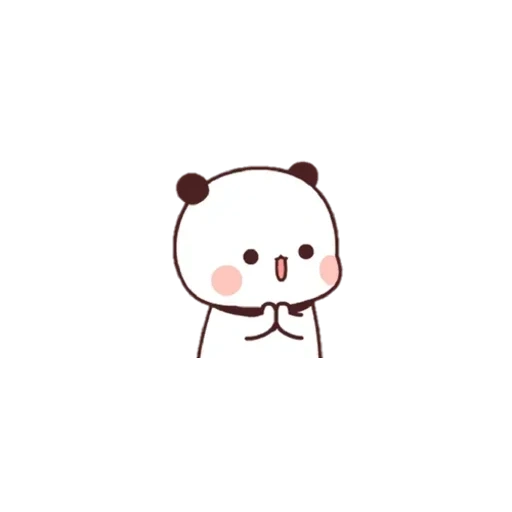 kawaii, the drawings are cute, kawaii drawings, kawaii panda brownie, cute kawaii drawings