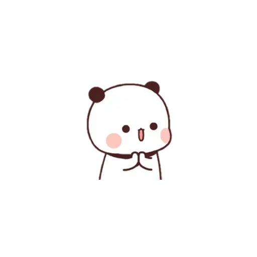 kawaii, i disegni sono carini, disegni di kawaii, kawaii panda brownie, disegni di kawaii carini