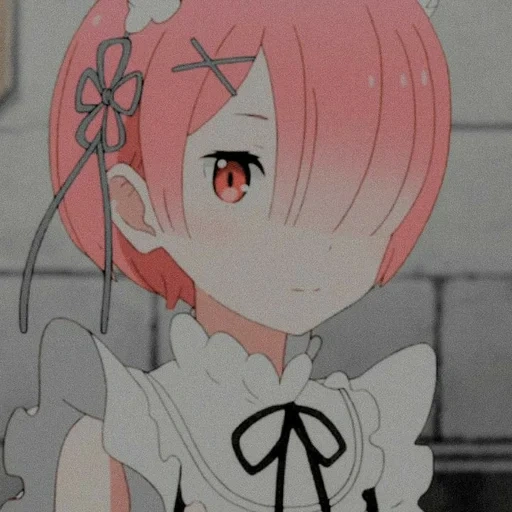 re zero, re zero rem, anime re zero, ram r zero screenshots, ram r zero ästhetik