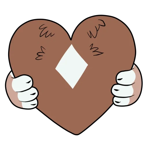 cuore, cuore clipart, cuore marrone, cuore marrone, cuore marrone