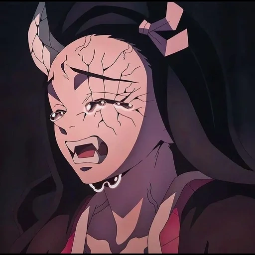 nezuko, демон аниме, nezuko kamado, аниме персонажи, demon slayer nezuko episode 7