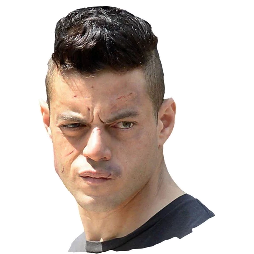 pria, rami malek 2021, ramy malek shearer, mr rami malek robot, mr ramy malek hair robot