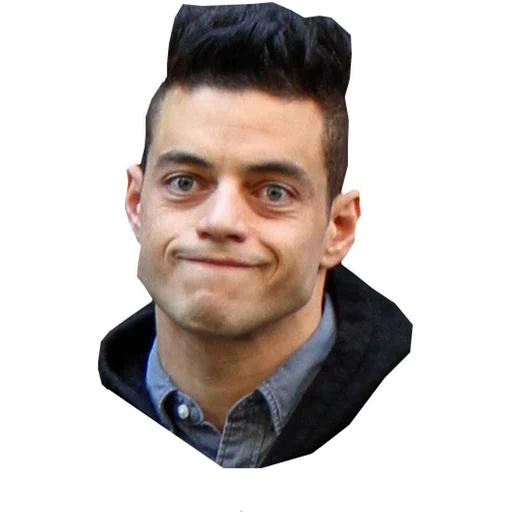 rami, tipo, rami malek, rami malek faccia divertente