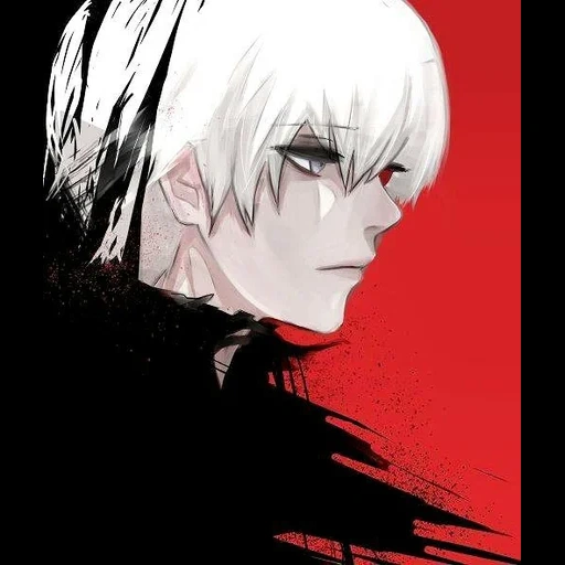 kaneki, kaneki ken, канеки кен, токийский гуль, токийский гуль белый канеки