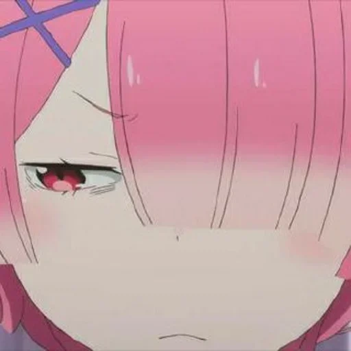 anime, rame re zero, anime short, anime charaktere, screenshot von ram ram anime