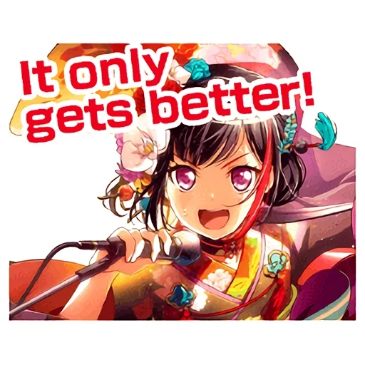 seni anime, bang dream, anime 2019, anime bang dream, bang dream girls band party