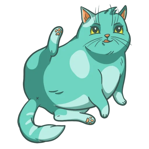 gato, gato azul, gato azul, vector de gato azul