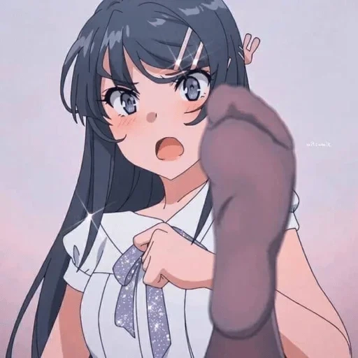 animación, animación mia, bunny mori envió, seishun buta yarou, seishun buta yarou wa bunny