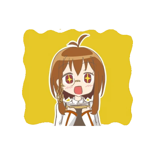 chibi, animação, asuna chibi, personagem de anime, batatas fritas de comprimidos de anime