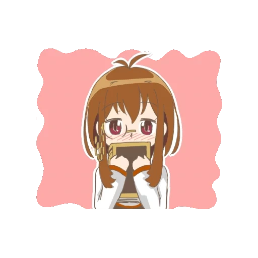 anime, animação, asuna chibi, papel de animação, arte de animação