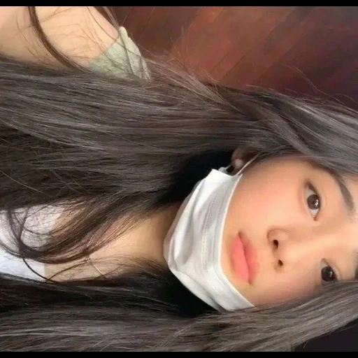 fille, asiatique, jeune femme, maquillage beauté, filles coréennes