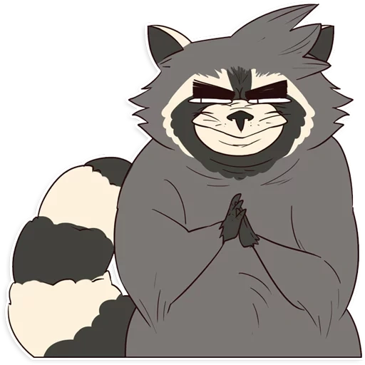 raccoons, raccoon art, the raccoon is angry, sad raccoon, cartoon raccoon is angry