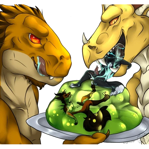 animation, dragon, dragon's foli, crocodile crocker warley, the story cartoon by natsumemetalsonic naga