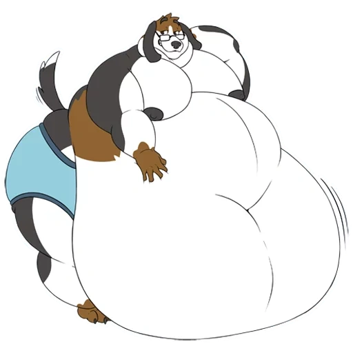 anime, afinitas bulu, fat furry, fat furry, bulu lemak 100 kg