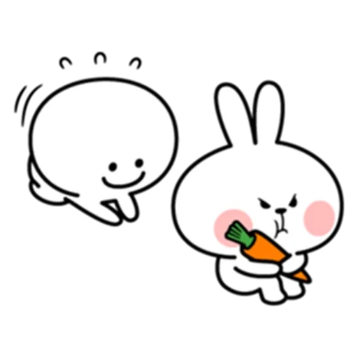 bunny, rabbit, rabbits pu, rabbits love, cute kawaii drawings