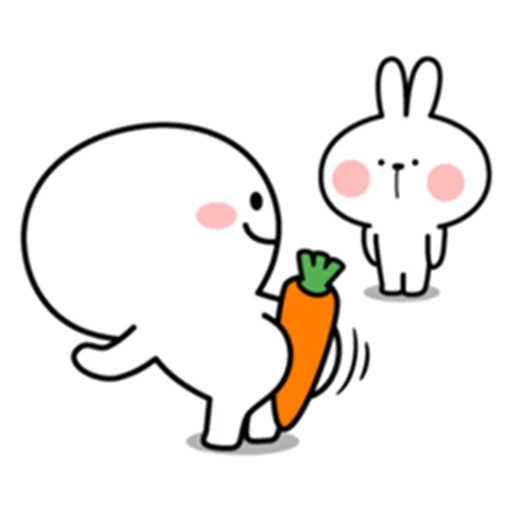 lapin sneppi, dessins mignons de chibi, dessins kawaii mignons, le dessin de lapin est mignon, lapins mignons