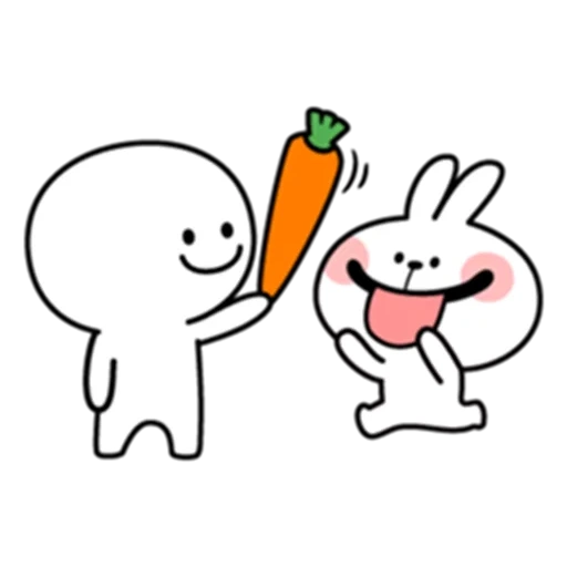 rabbit snopi, disegni di kawaii, i conigli adorano, i disegni di kavai sono facili, disegni di kawaii carini