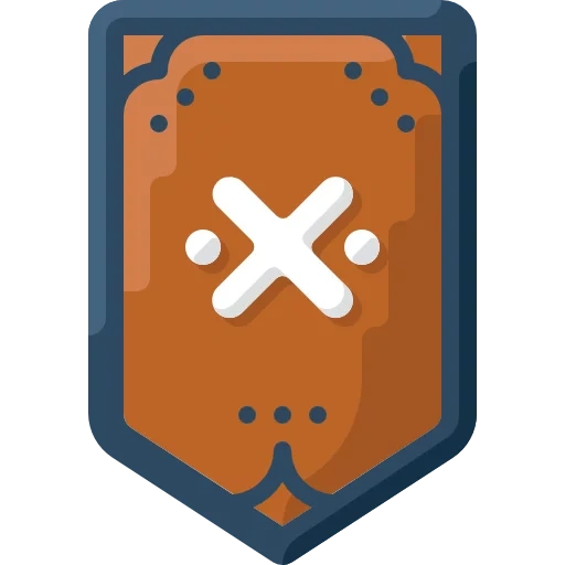 rank, icon shield, style icon, vector icons, multiplayer icon