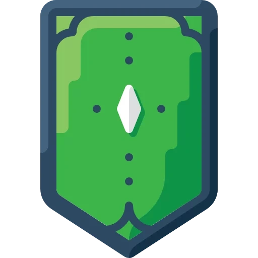 scudo vettoriale, una concorrenza leale, livello delle icone, giochi etigilov 2020, prova icona blu