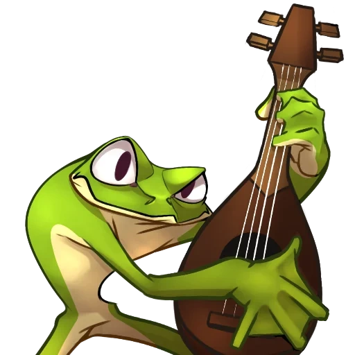 frog, die kröte gitarre, the frog guitar, der frosch, kermit der frosch