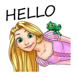 Rapunzel :: @TgSticker