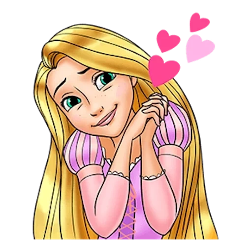 rapunzel, princesa de pelo largo de disney, princesa de pelo largo, the walt disney company