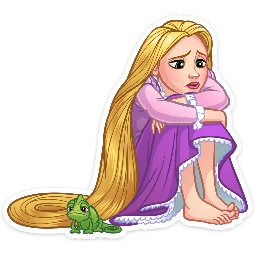 princesa de cabelos compridos, personagem de rapunzel, princesa de cabelos compridos, princesa de cabelos compridos da disney