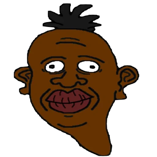 a nigger, darkness, mihm negro, smiling face nigger