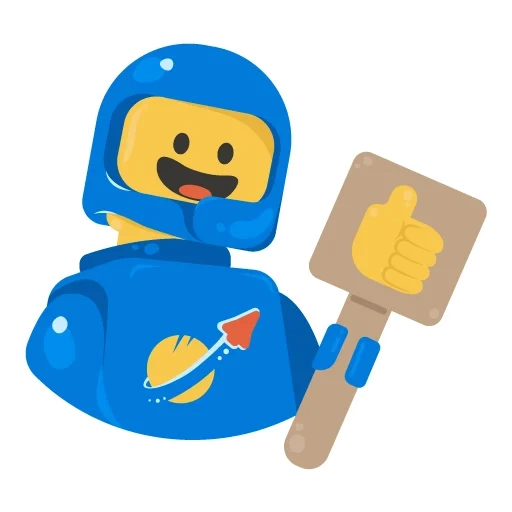 benny lego, lego hombre, astronauta de lego, película de lego benny, lego cosmonaut benny