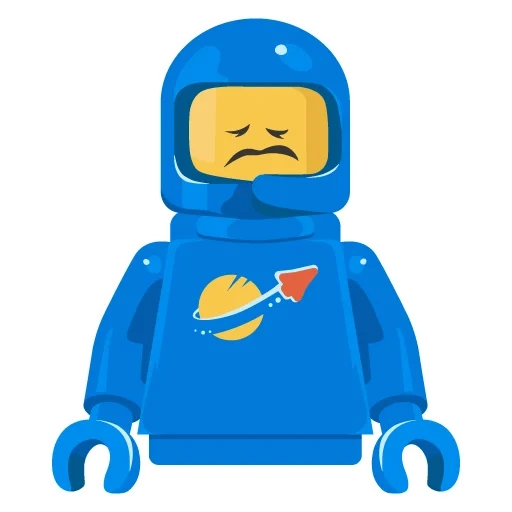 lego, astronauta lego, lego cosnonaut benny, minifigure lego astronauta, classici astronauti lego
