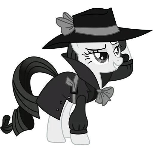 rarity pony, detetive rariti