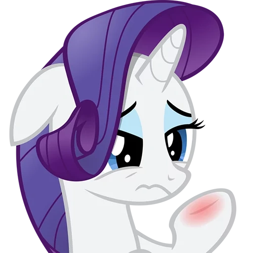 rare, petite fille, rarity pony, poney rare