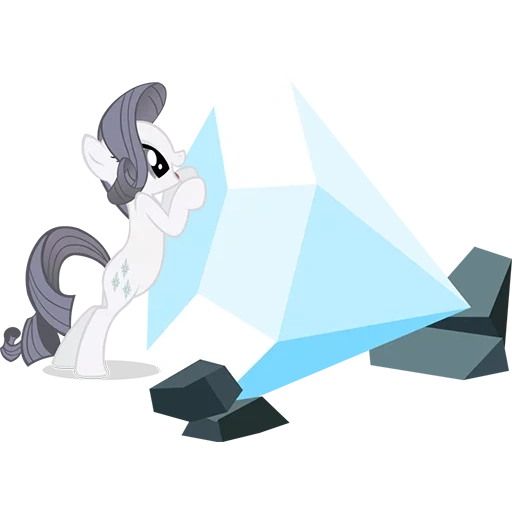 pony, rariti, pony crystal, diamond discord, mlp the return of harmony