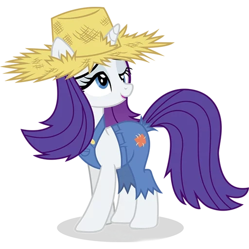 pony, rarity, fermier rare, l'amitié est un miracle, equestrian girl